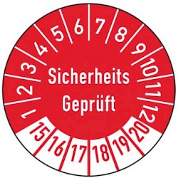 Überprüfen Sie Maschinen und Geräte regelmäßig.