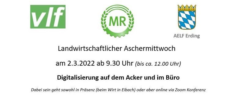 Landwirtschaftlicher Aschermittwoch 2022