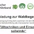 Einladung zur Waldbegehung